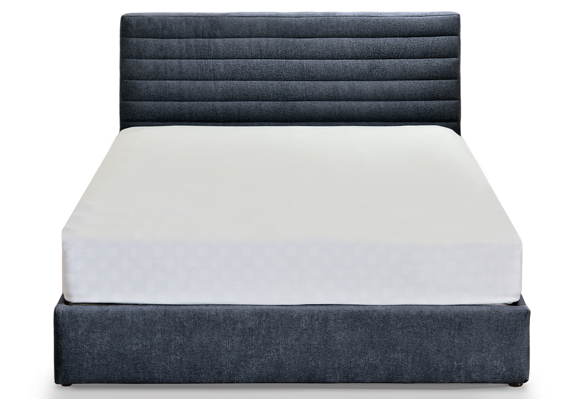 Απεικονίζεται το κεφαλάρι του κρεβατιού.